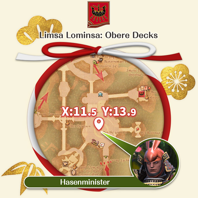 Limsa Lominsa: Obere Decks (X11.5 Y13.9) Hasenminster