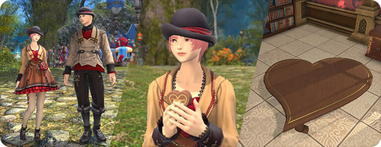 Final Fantasy XIV: Das Valentines Event bringt euch ein neues Outfit